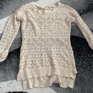 Crochet sweater